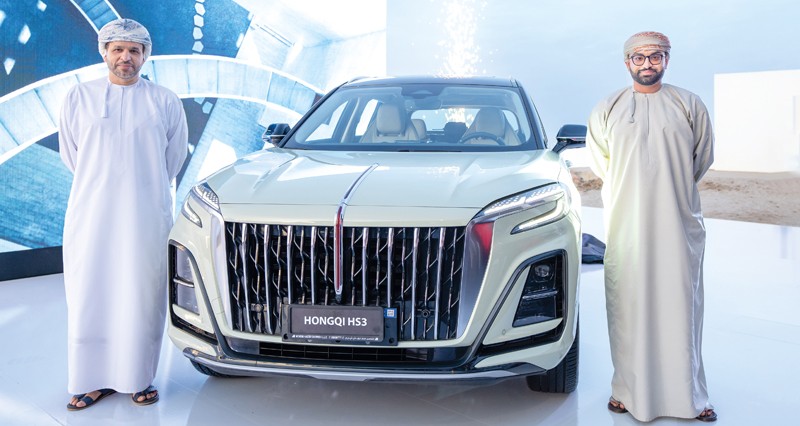 محسن حيدر درويش تدشن سيارة هونشي HS3 الجديدة