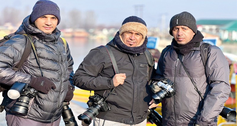 عدسات عمانية توثق شتاء جامو وكشمير