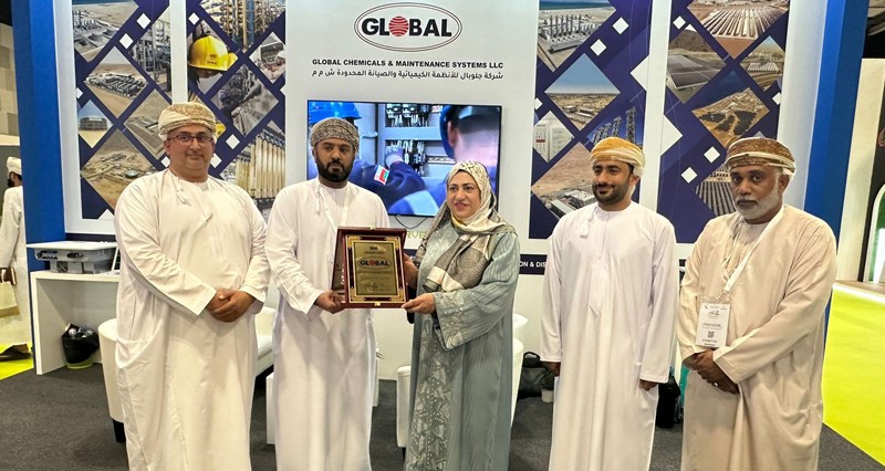 &laquo;جلوبال للأنظمة الكيميائية&raquo; تستعرض خدماتها فـي أسبوع عمان للاستدامة 2024