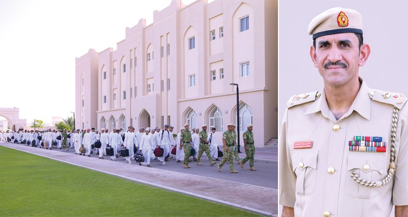 شؤون البلاط السلطاني يستقبل دفعة جديدة من الجنود المستجدين