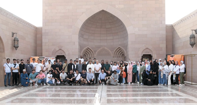 جامعة نزوى تستقبل طلبة برنامج التبادل الطلابي للجامعات العربية