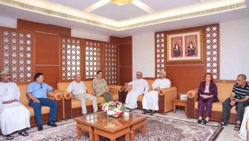 وفد الاتحاد العام التونسي للشغل يزور الاتحاد لعام لعمال سلطنة عمان لتبادل الخبرات في مجال التدريب النقابي