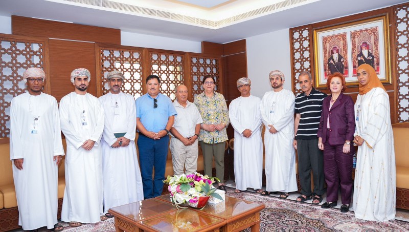 وفد الاتحاد العام التونسي للشغل يزور الاتحاد لعام لعمال سلطنة عمان لتبادل الخبرات في مجال التدريب النقابي