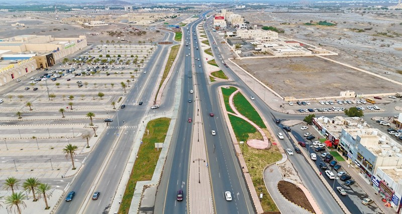 المراحل الأخيرة لتطوير مدخل نزوى تدخل حيز التنفيذ