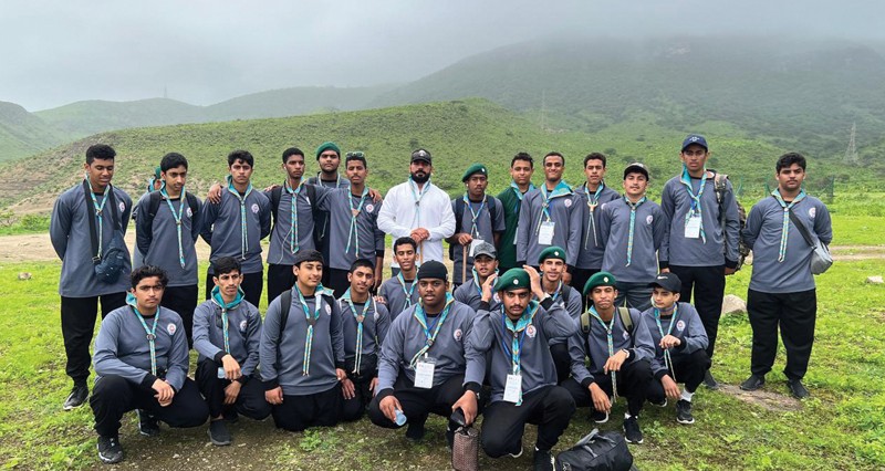 تواصل مناشط المخيم الكشفي الخليجي بسهل جبل آشور