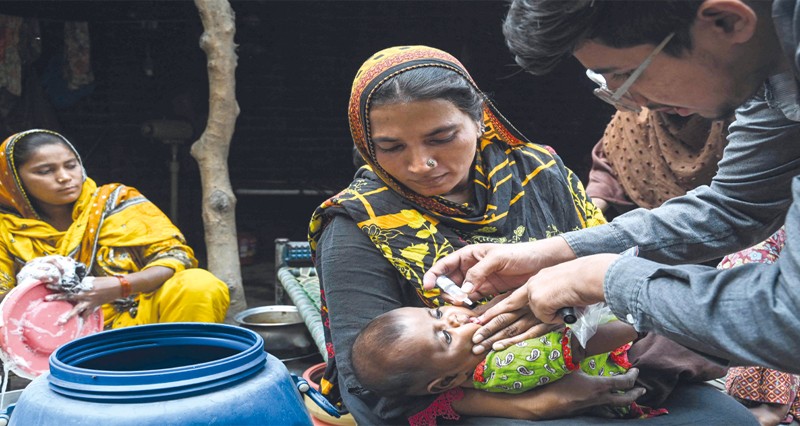 باكستان تبدأ حملة تطعيم ضد شلل الأطفال بعد ارتفاع مقلق فـي الحالات