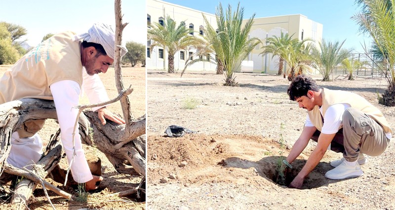 زراعة أكثر من ألفي شجرة برية بجنوب الشرقية