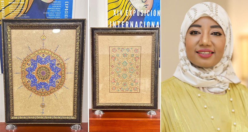 الزخرفة الإسلامية تزين معرض بيكاسونا الدولي بإسبانيا