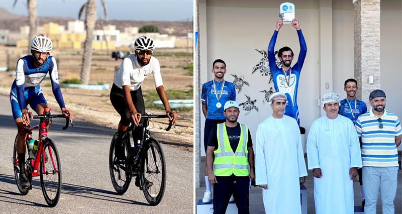 فريق نخبة صور للدراجات ينظم سباق محمية رأس الجنز