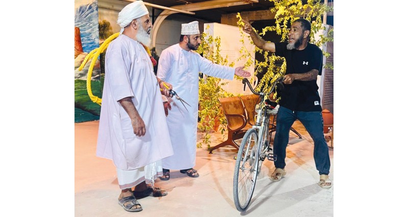 &laquo;أنا تغيرت&raquo; عرض مسرحي اجتماعي ببهلاء