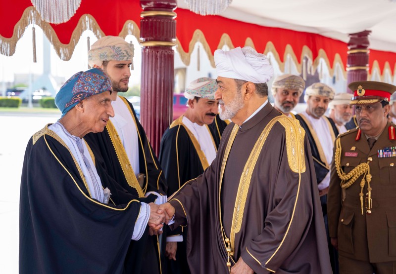 جلالة السلطان والرئيس التركي يبحثان تعزيز علاقات الصداقة التاريخية بين البلدين وجوانب التعاون والاستثمار