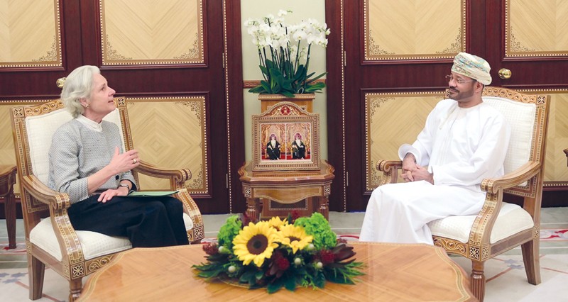 رسالة لجلالة السلطان من مستشار ألمانيا