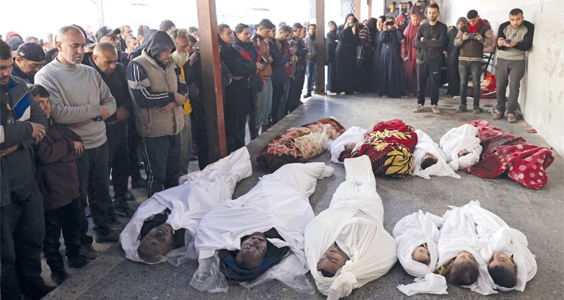 59 شهيدا فـي غزة خلال 24 ساعة وحصيلة العدوان ترتفع إلى 45٫717