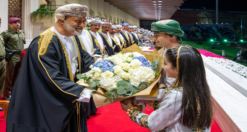 جلالةُ السُّلطان يشملُ برعايتِه السّاميةِ المهرجان الطلابيَّ 'نهضة عُمان المتجدّدة'