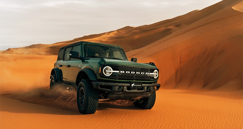 تجارب قوية ومذهلة مع فورد برونكو