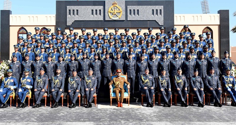 ذي يزن بن هيثم يرعى احتفال سلاح الجو السلطاني العماني بيومه السنوي