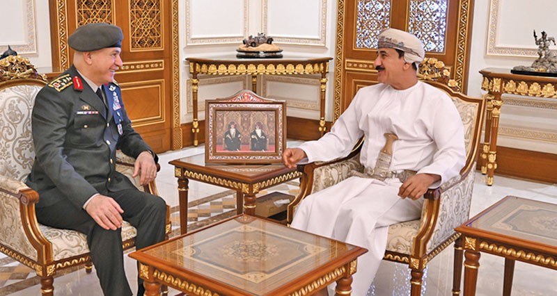بحث التعاون العسكري المشترك بين سلطنة عمان وتركيا