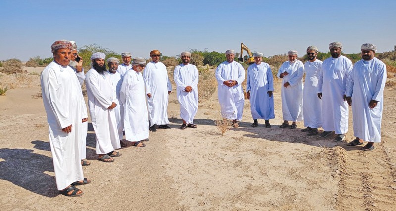 الوقوف على تنفيذ إزالة أشجار الغاف البحري &laquo;المسكيت&raquo; ببهلاء