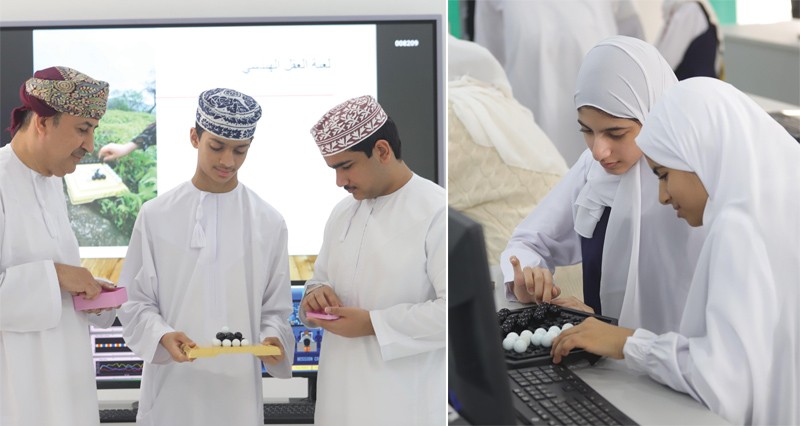 ختام البرنامج الشتوي للطلبة الموهوبين بتعليمية جنوب الباطنة