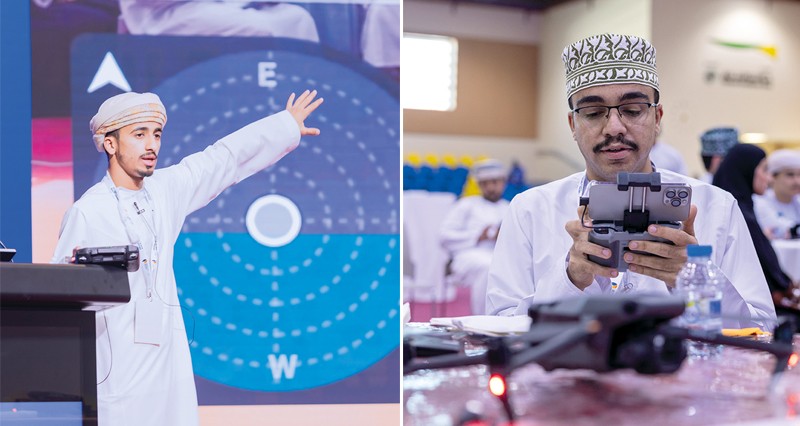 انطلاق فعاليات هاكاثون التصوير بالدرون بجامعة التقنية والعلوم التطبيقية بعبري