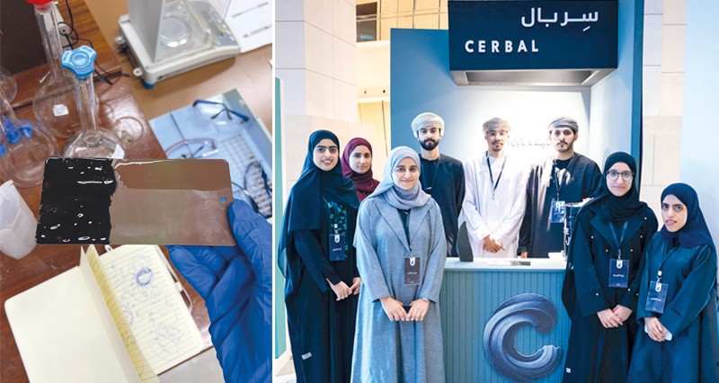 طلبة عمانيون يطورون طلاء لحماية الحديد من التآكل