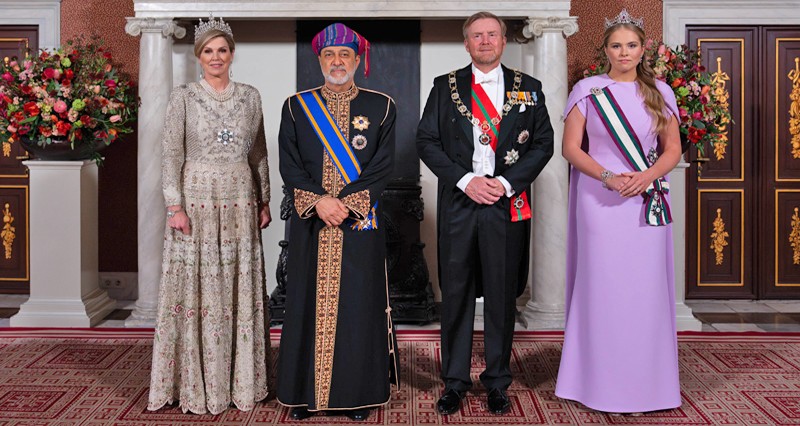 جلالة السلطان: الزيارة تعكس الروابط التاريخية العريقة بين سلطنة عمان وهولندا