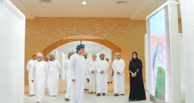 60% نسبة الأعمال المنجزة في مشروع مركز المعلومات السياحية ببوابة البريمي