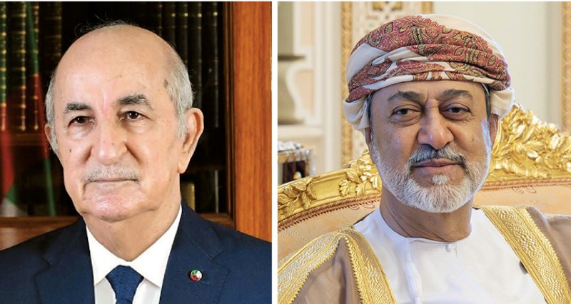 جلالة السلطان يقوم بزيارة &laquo;دولة&raquo; إلى الجزائر اليوم ويبحث القضايا الإقليمية والدولية مع الرئيس الجزائري