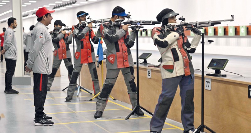 نائب رئيس الوزراء لشؤون الدفاع يرعى افتتاح المجمع الوطني الأولمبي للرماية - مسقط