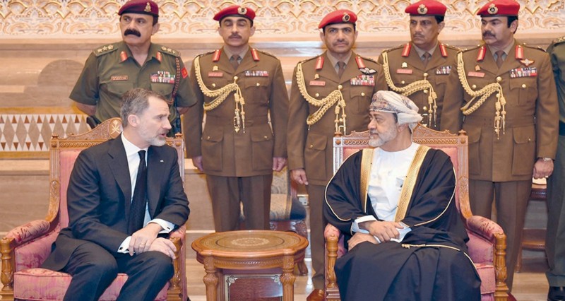 جلالة السلطان يقوم بزيارة &laquo;دولة&raquo; إلى إسبانيا غدا ويستعرض مع جلالة الملك فيليبي السادس تعزيز أوجه التعاون فـي مختلف المجالات والموضوعات الإقليمية والدولية