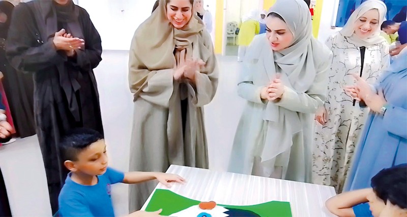 &laquo;سعيد الحشار الوقفية&raquo; تزور جمعية الأطفال ذوي الإعاقة