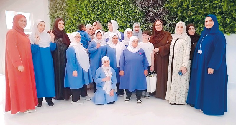 &laquo;سعيد الحشار الوقفية&raquo; تزور جمعية الأطفال ذوي الإعاقة