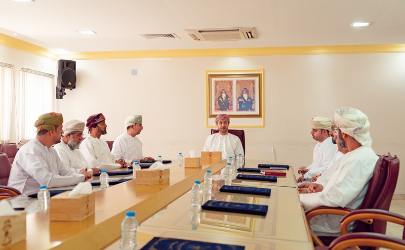 الانتهاء من مشروع صيانة 350 مترا من فلج الروضة بولاية صحم