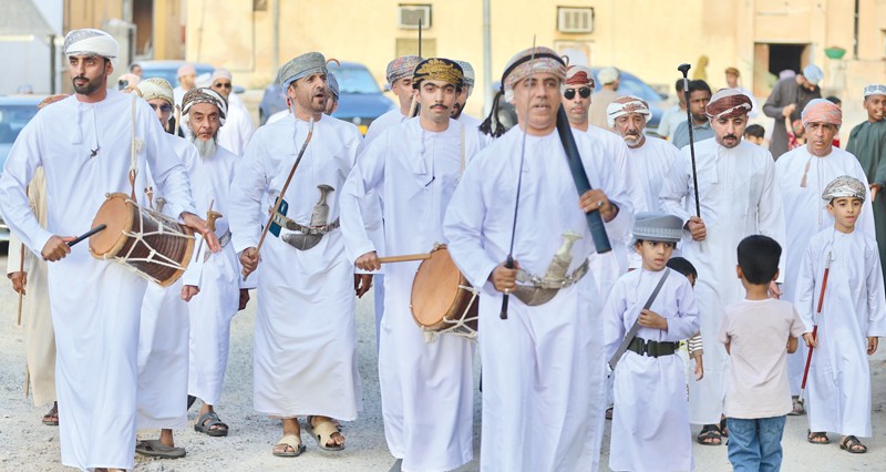 فنون ورزحات تقليدية بنخل