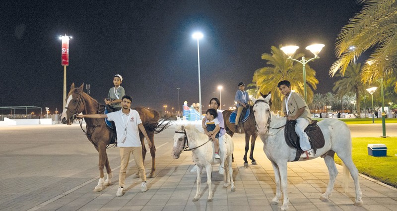 برامج متنوعة وأنشطة تعليمية وترفيهية ضمن فعاليات العامرات