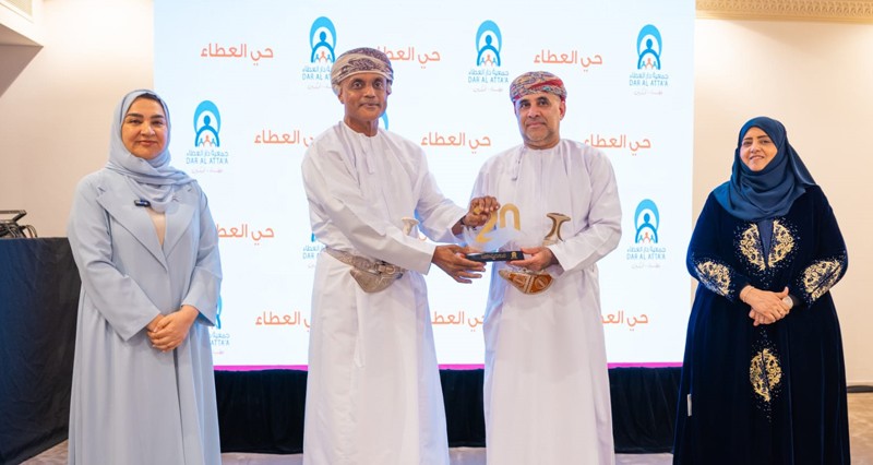 تدشين المرحلة الأولى من مشروع حي العطاء بالخابورة لدعم الأسر المتضررة من إعصار شاهين