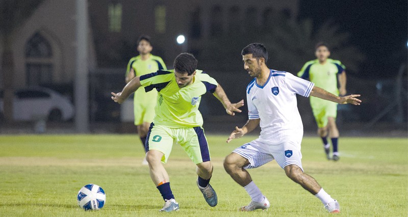 فريقا الصقر والنصر إلى المرحلة الثانية من بطولة شجع فريقك بنادي نزوى