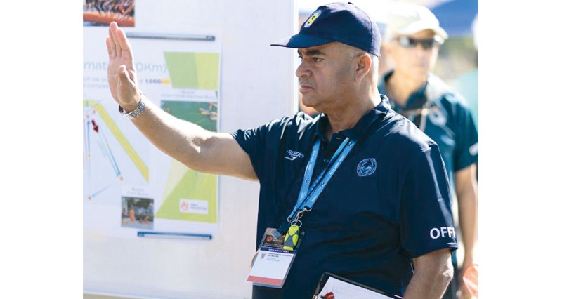 العلوي حكما عاما لسباق المختلط في بطولة العالم للسباحة بسنغافورة