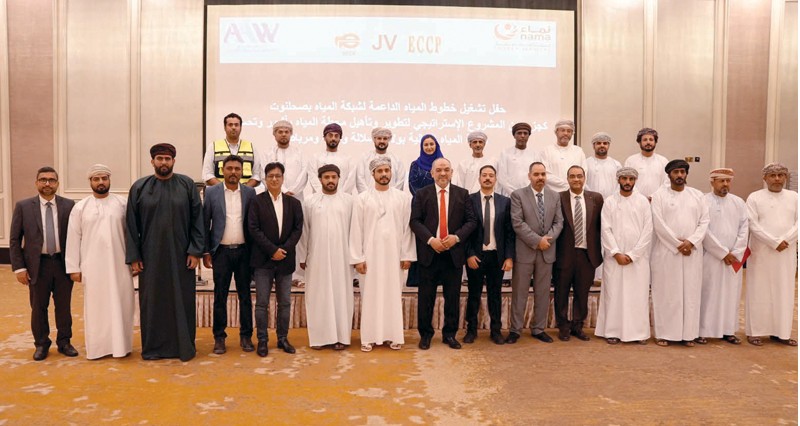 تشغيل خطوط المياه الداعمة لشبكة المياه بصحنلوت بتكلفة 27.5 مليون ريال