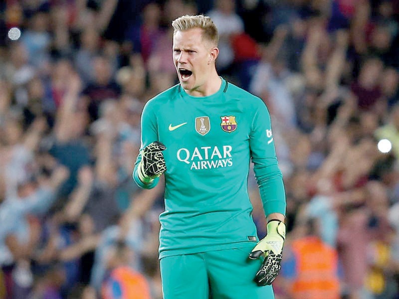 برشلونة يعتزم اتخاذ إجراءات تأديبية ضد تير شتيجن