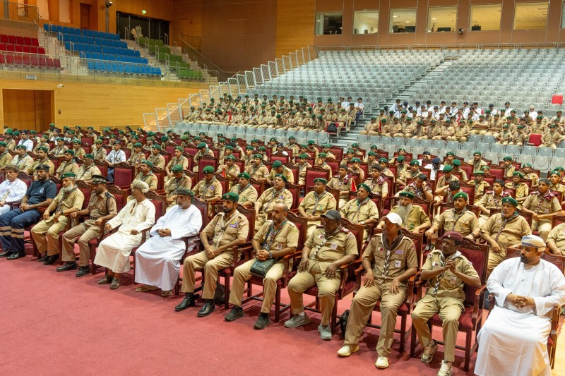 إسدال الستار على فعاليات المخيم الكشفي الصيفي الخليجي لمرحلة الكشاف المتقدم 