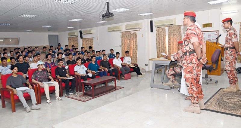 الجيش السلطاني يبدأ إجراءات التقييم والقبول لتوظيف الضباط المرشحين