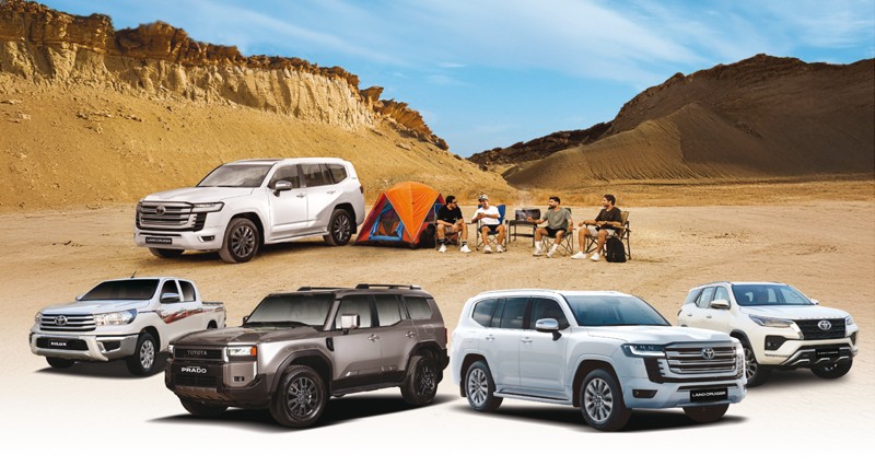 سعود بهوان للسيارات وتويوتا تحتفلان بمرور 50 عاما على شـراكتهما مع تويوتا بأكبر حملة على الإطلاق