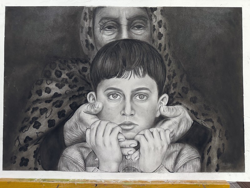شمة المقبالية: يستهويني رسم الوجوه وهي مرايا للروح والوجدان