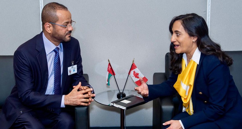 بدر بن حمد يلتقي عددا من وزراء الخارجية على هامش اجتماعات الجمعية العامة