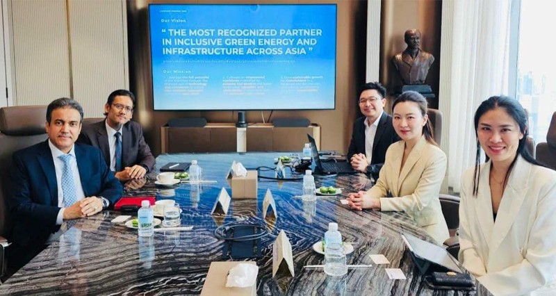 تعزيز التعاون فـي الطاقة المتجددة ومشاريع البنية التحتية الكهربائية مع تايلاند