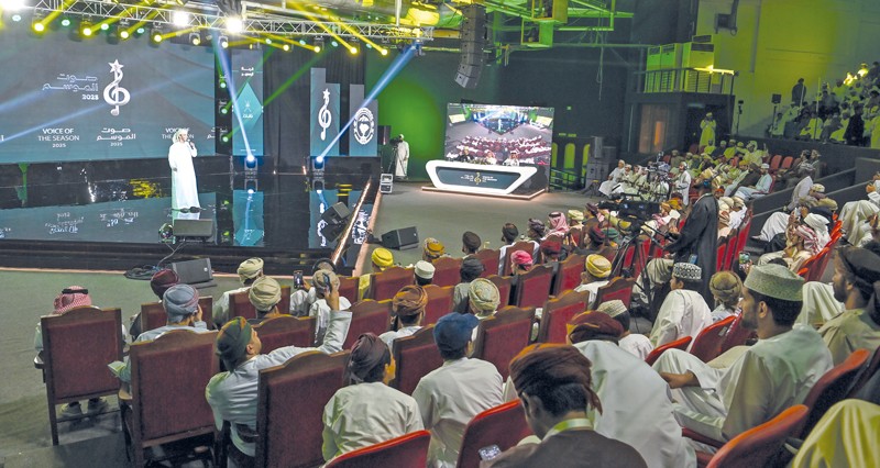 تواصل فعاليات مسابقة &laquo;صوت الموسم 2025&raquo; بصلالة