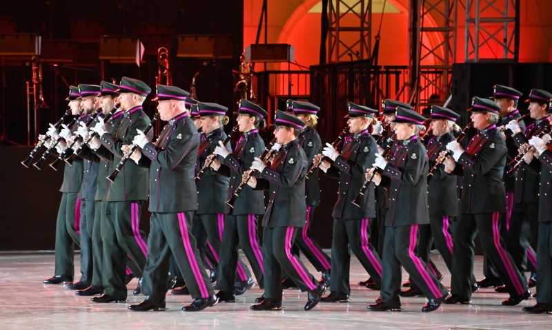 بلعرب بن هيثم يرعى عرض الموسيقى العسكرية بدار الأوبرا السُّلطانية مسقط