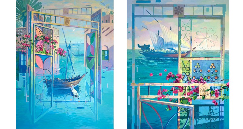 قطر تحتضن &laquo;ذاكرة الأجيال&raquo; سلسلة فنية للتشكيلي سالم السلامي