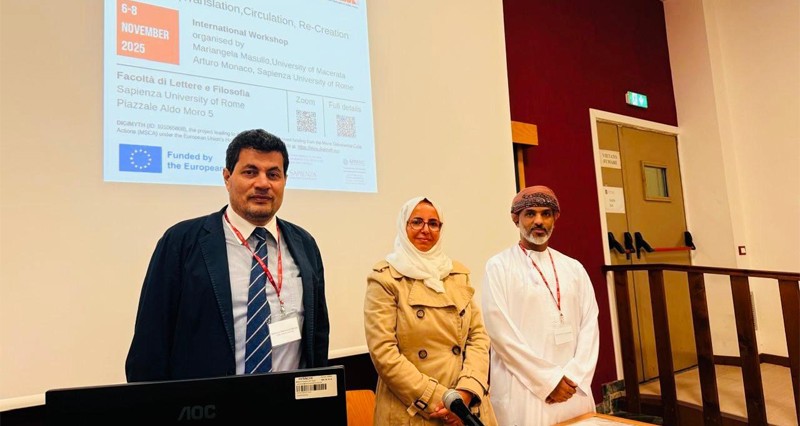 مشاركات عمانية أدبية فـي روما